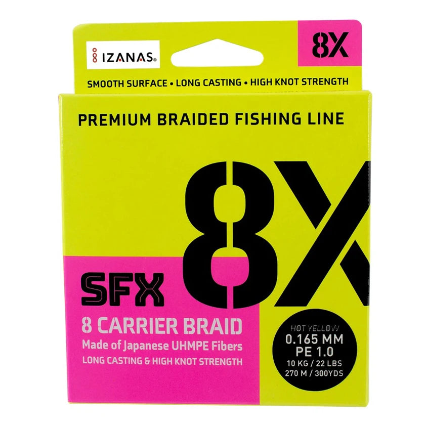 Sufix - SFX 8 Carrier Braid 270m