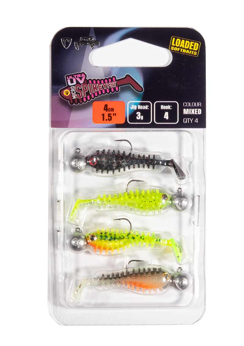 Fox Rage - Ultra UV Micro Spikey Loaded Lure Pack