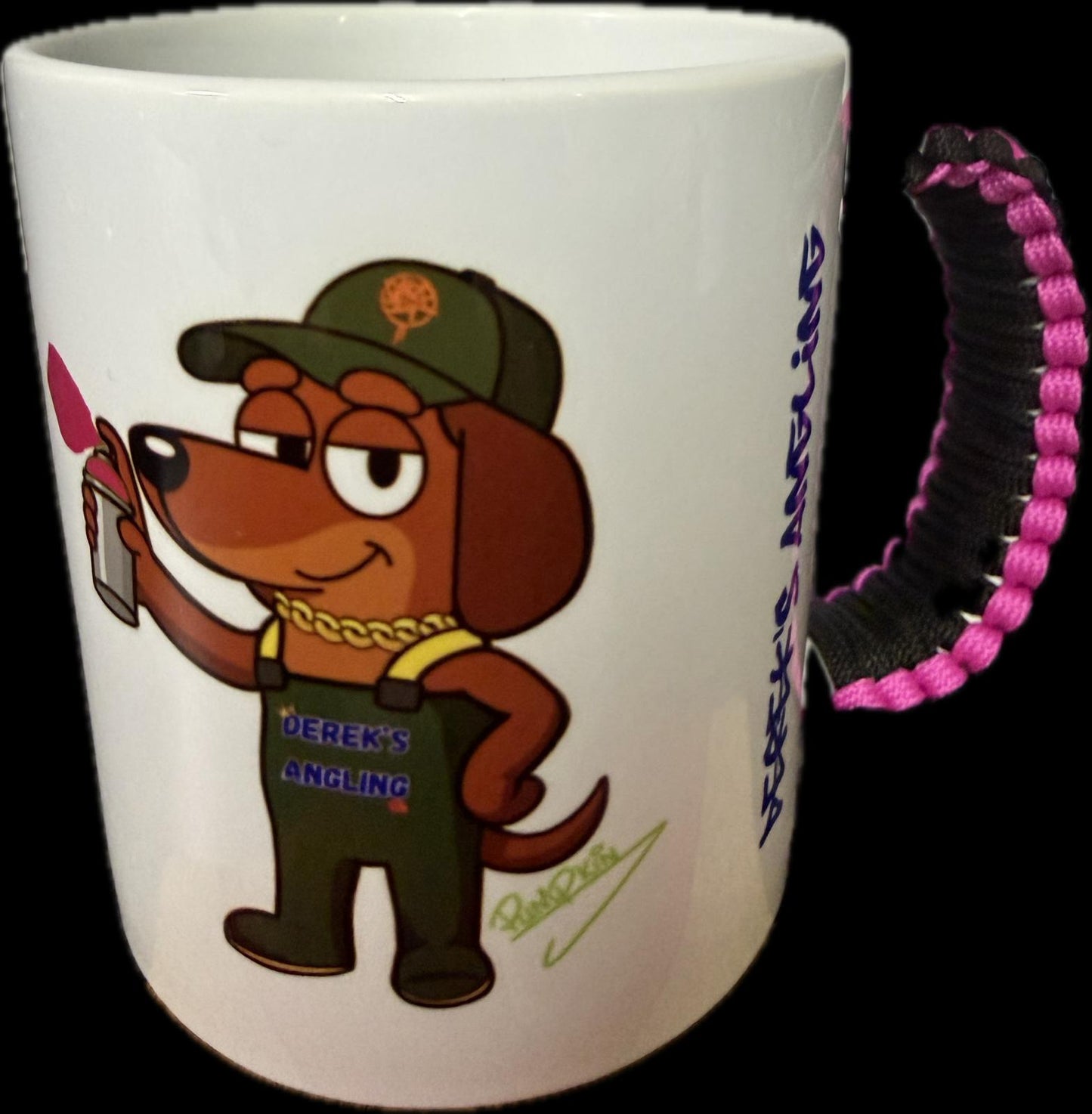 Derek’s Angling & Mainline Baits Paracord Handle Mug