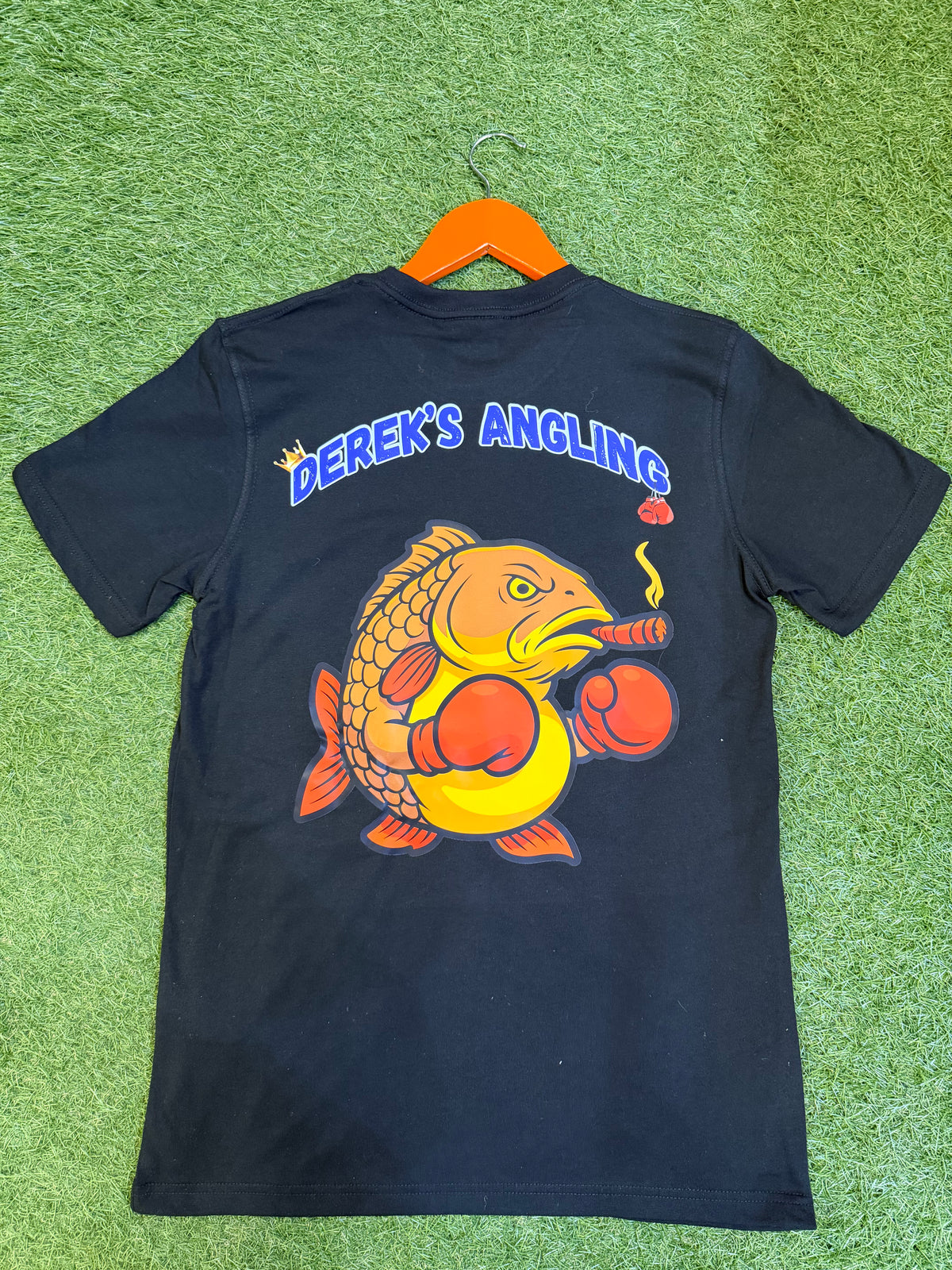 Hutchy’s & Derek’s Angling Black T Shirt