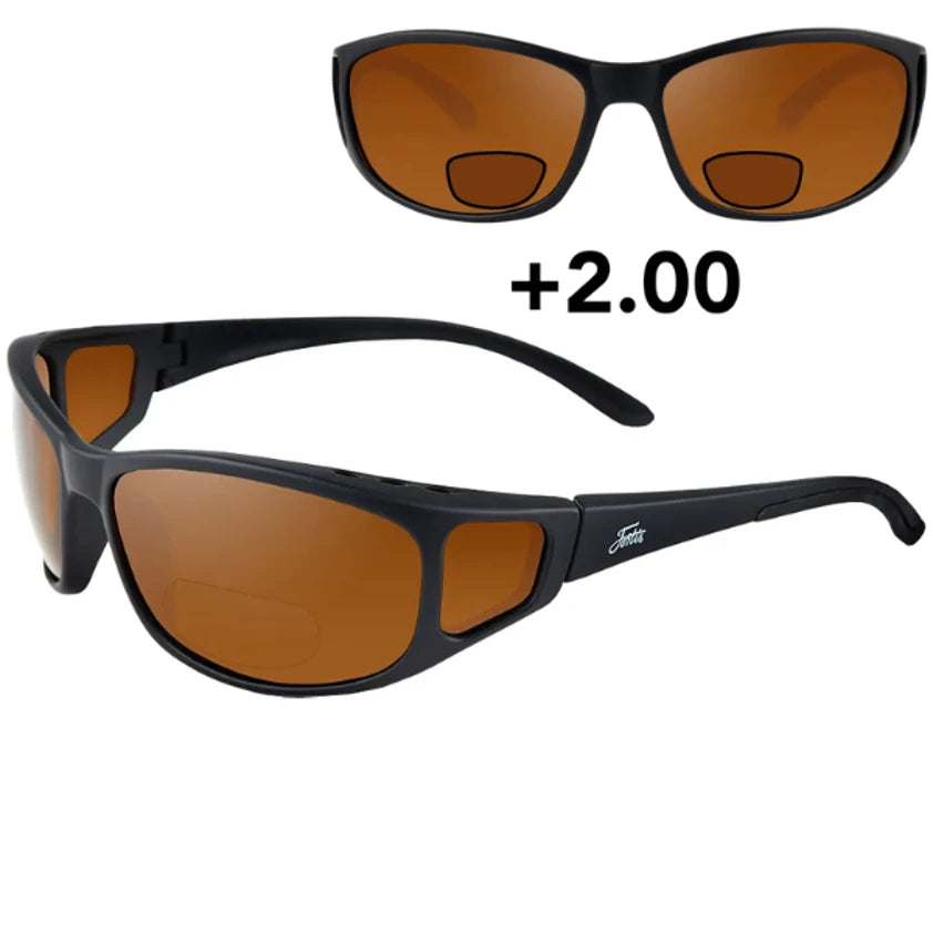 Fortis - Wraps Sunglasses - Bifocal +2.00