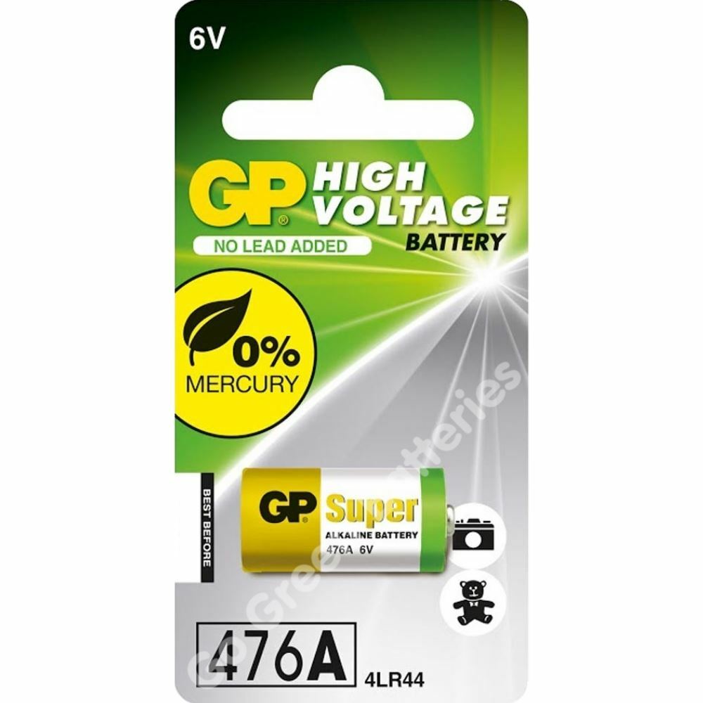 GP - 6V High Voltage Battery 476A - 4LR44