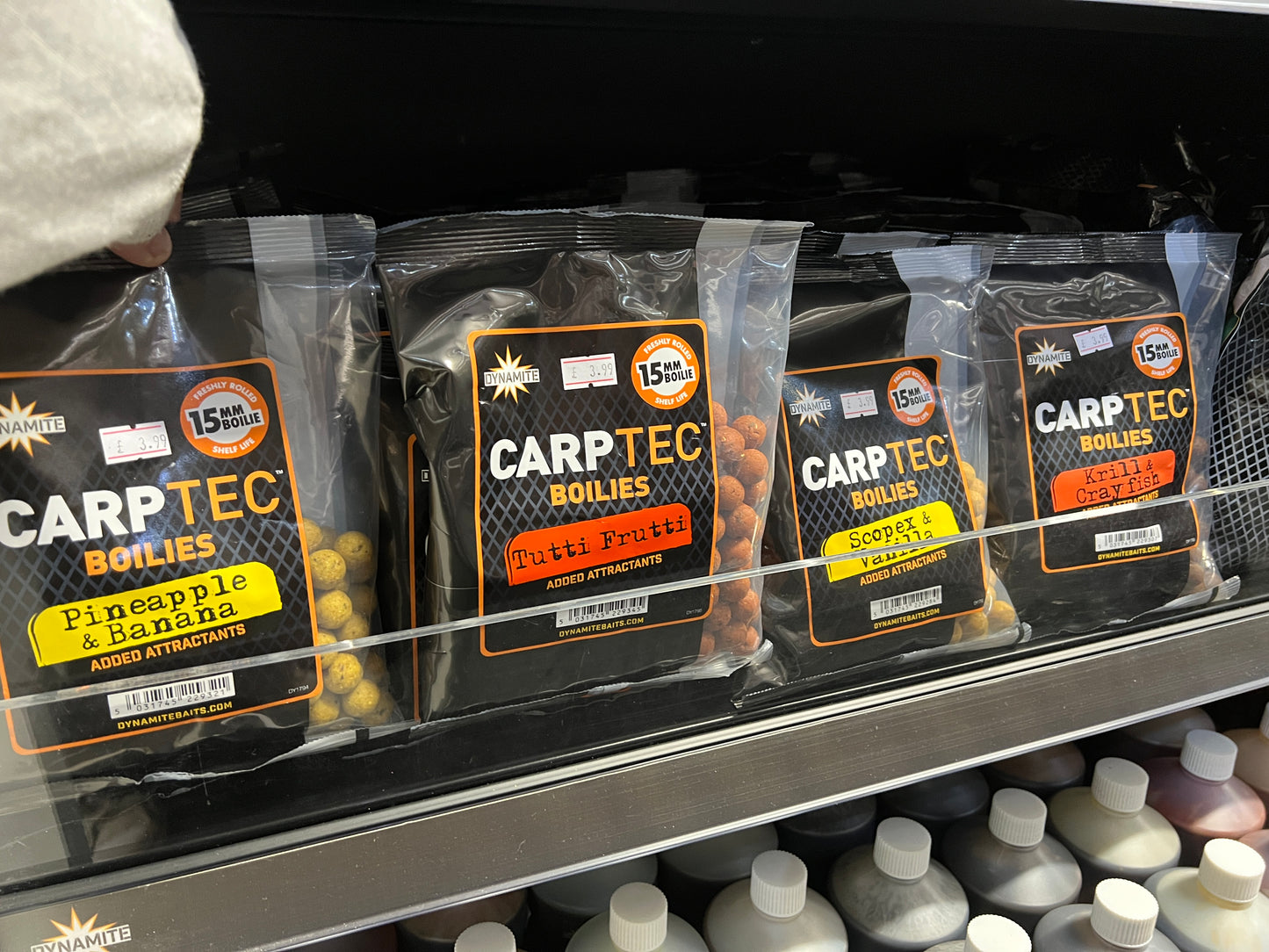 Dynamite - Carptec 15mm Boilies 300g