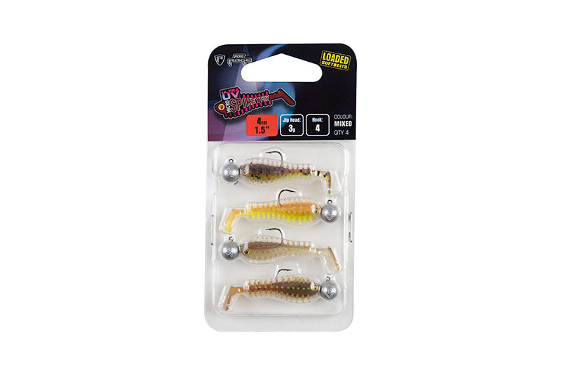 Fox Rage - Ultra UV Micro Spikey Loaded Softbaits