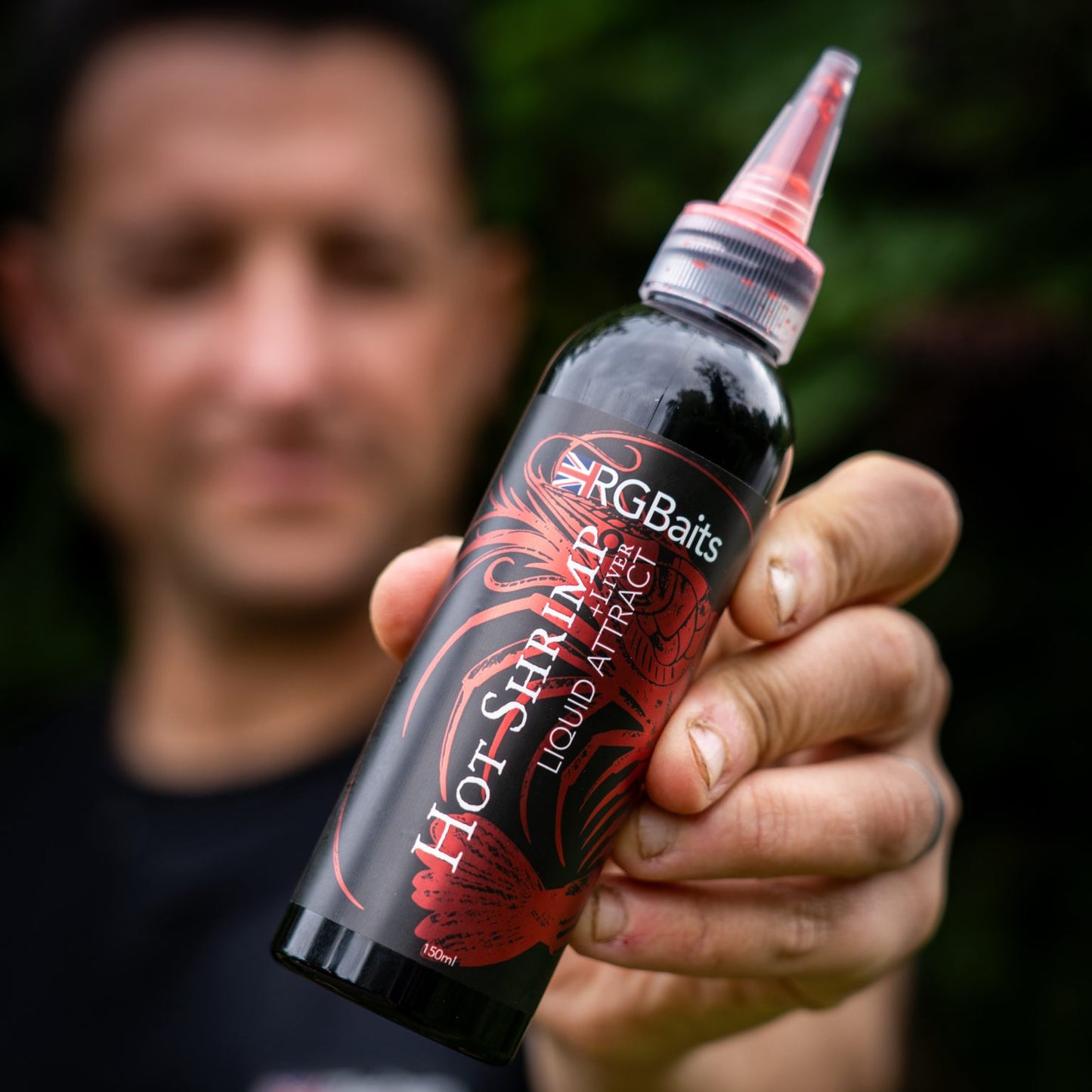 RG Baits - Hot Shrimp + Liver Liquid Attractant
