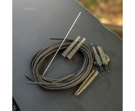 Avid - Outline Tungsten Lead Clip Tubing Kit