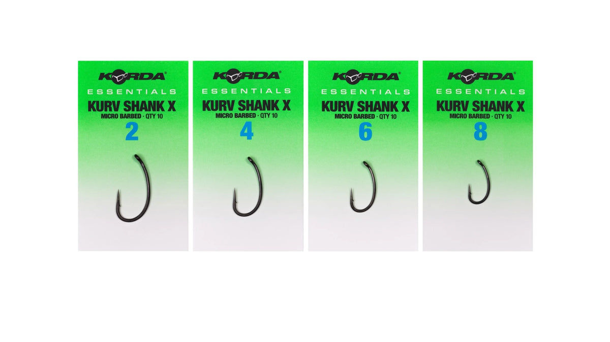 Korda - Essentials Kurv Shank X Hooks