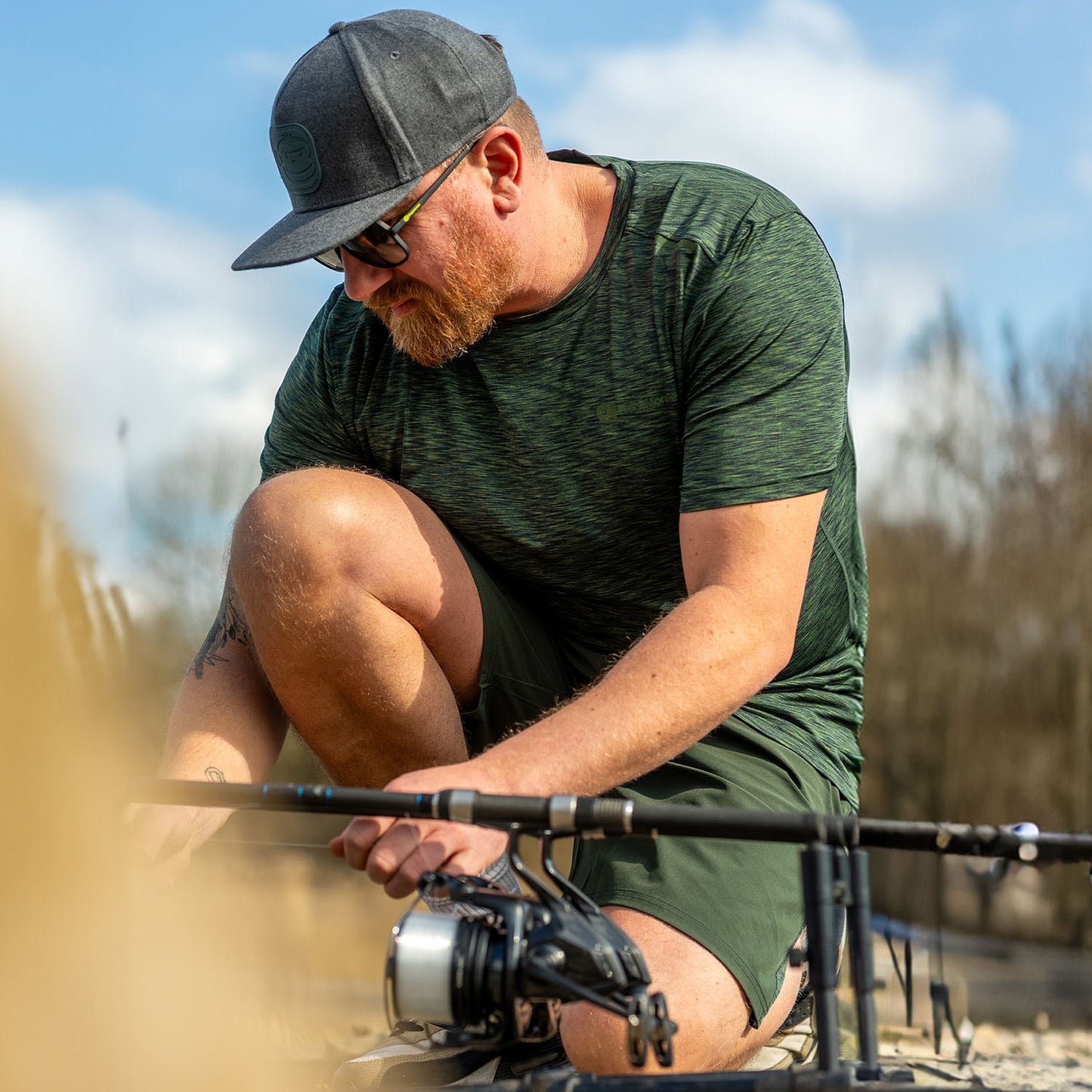 RidgeMonkey - APEarel Cooltech Camo Edition T-Shirt