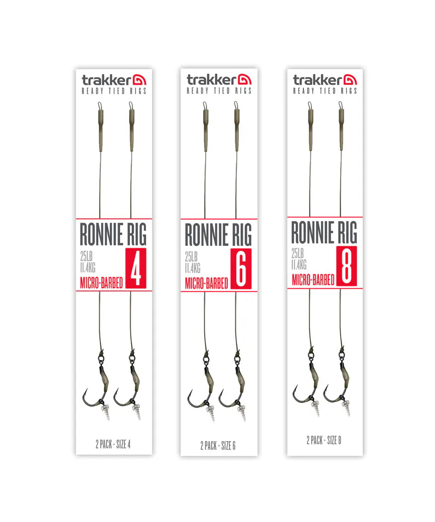 Trakker - Ronnie Ready-Tied Rigs - Micro Barbed