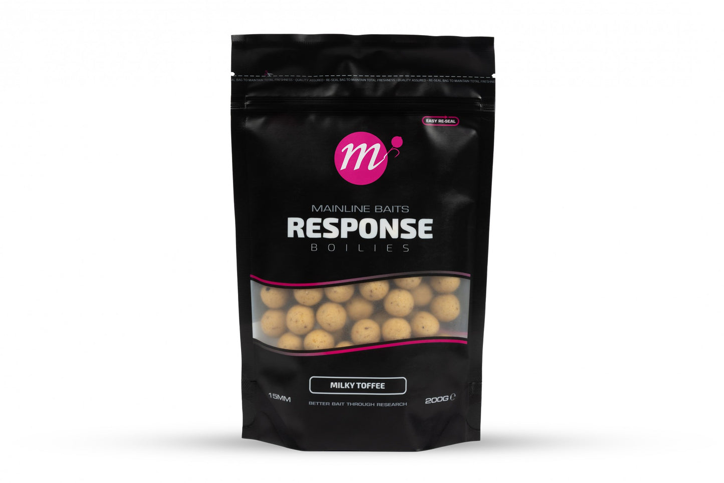 Mainline - Response Boilies 15mm Milky Toffee 200G