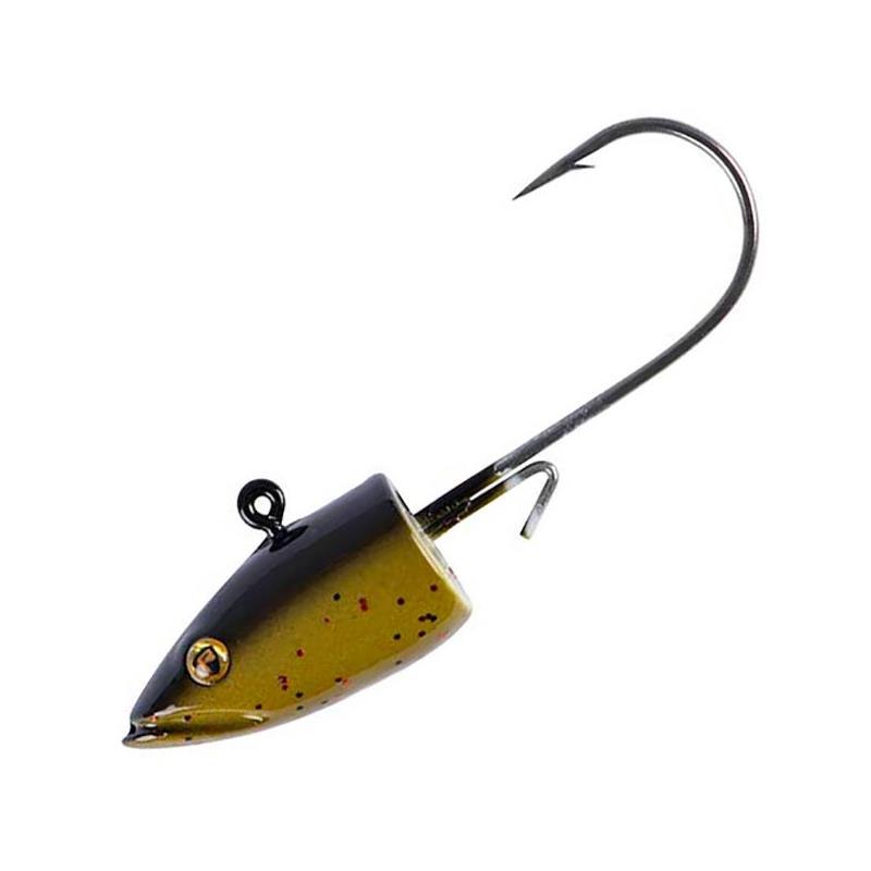 Fox Rage - Eel Head Jig Heads Green Pumpkin
