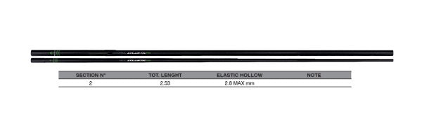 Maver - Atlantic Pro Pole 9m inc Spare Top Kit