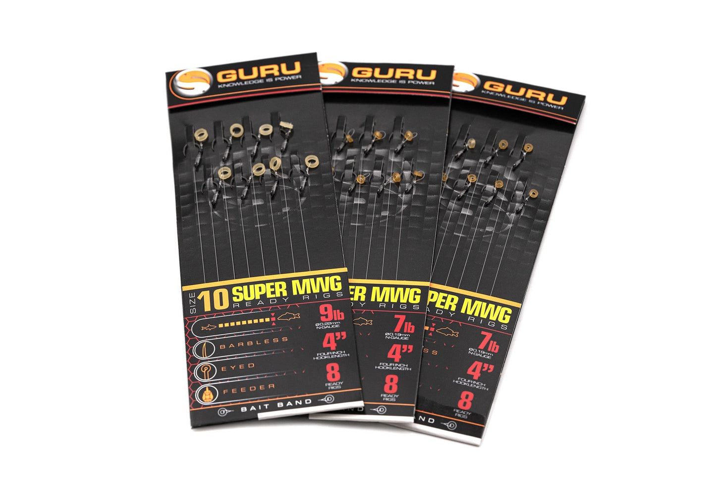Guru - Super MWG Bait Bands Rigs 4"