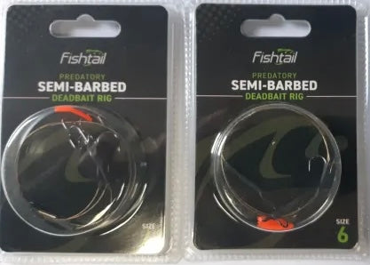 Fishtail - Semi Barbed Deadbait Rig
