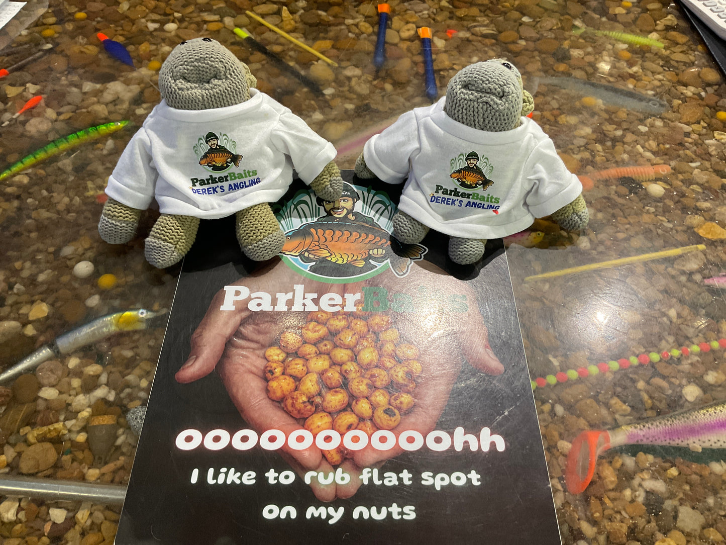 Derek’s Angling & Parker Baits Mascot Monkey