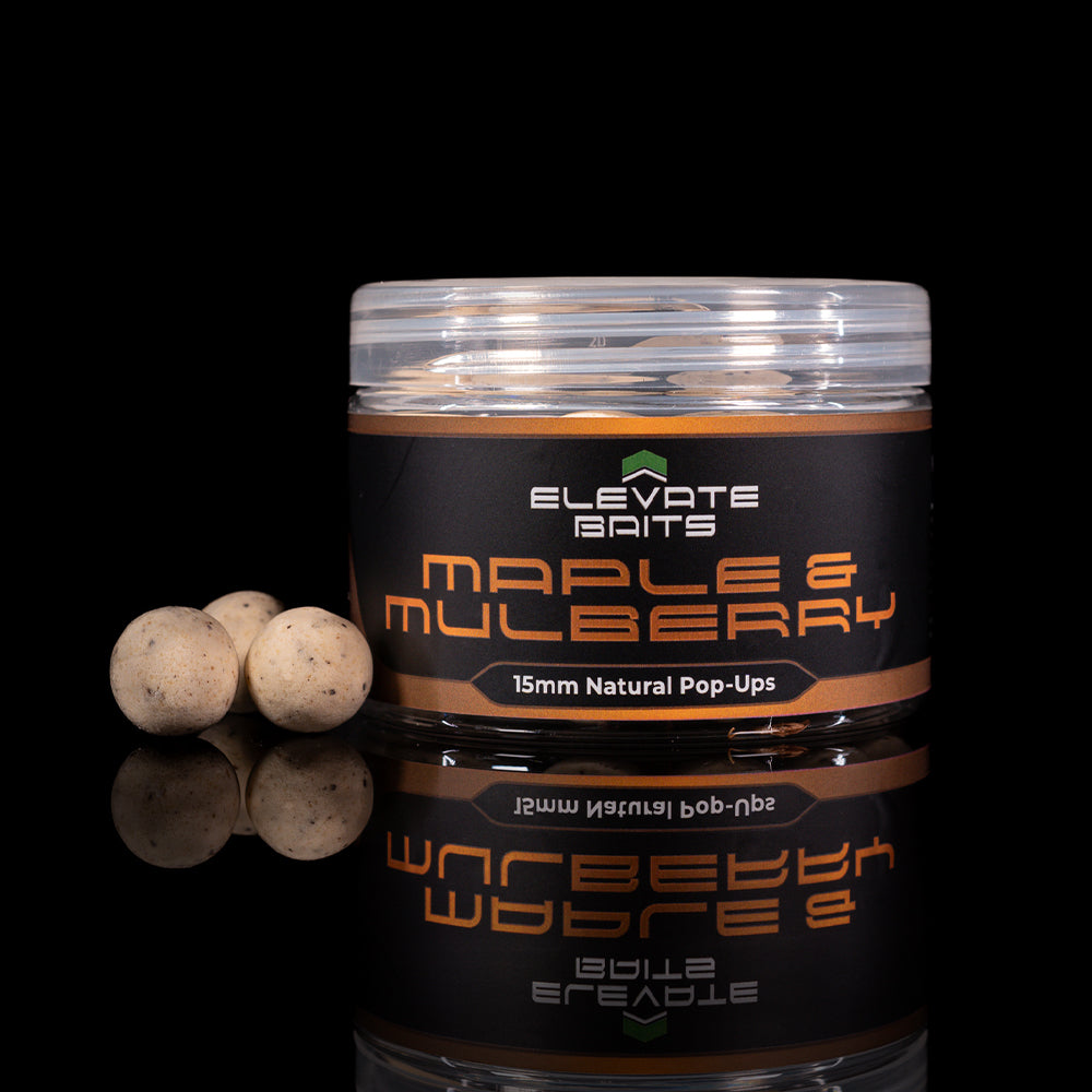 Elevate Baits - Maple & Mulberry 15mm Natural Pop Ups