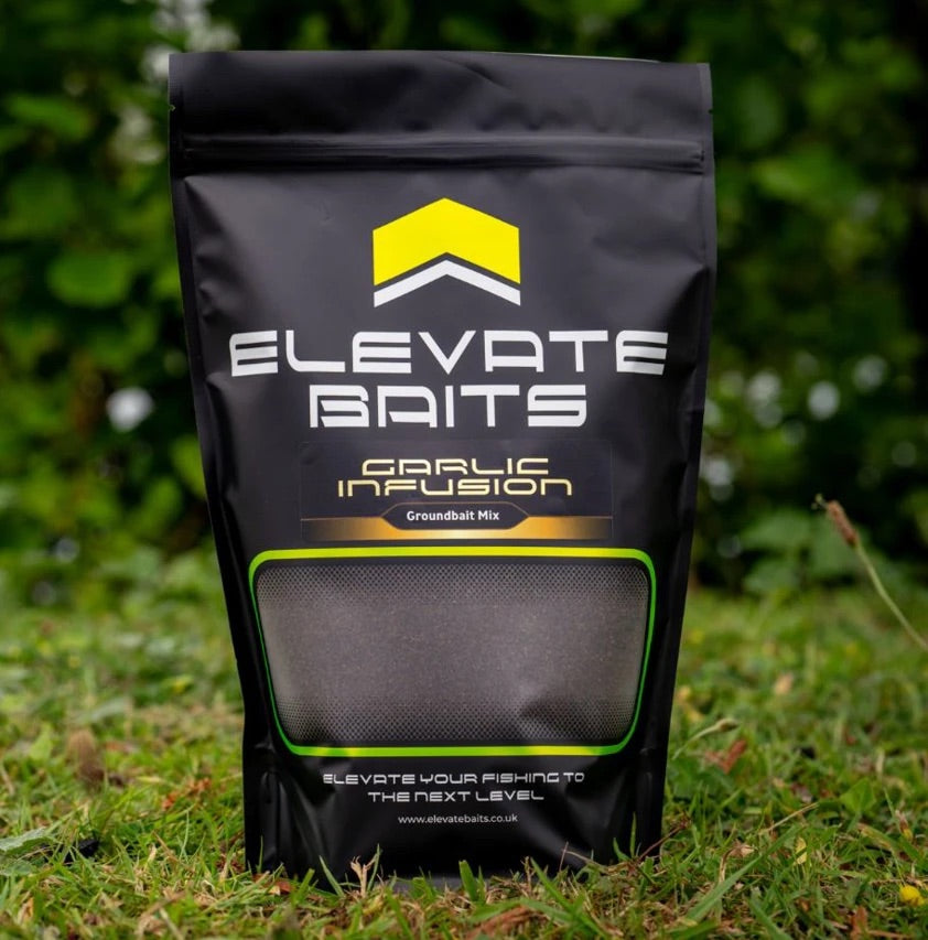 Elevate Baits - Garlic Infusion Groundbait Mix 1kg