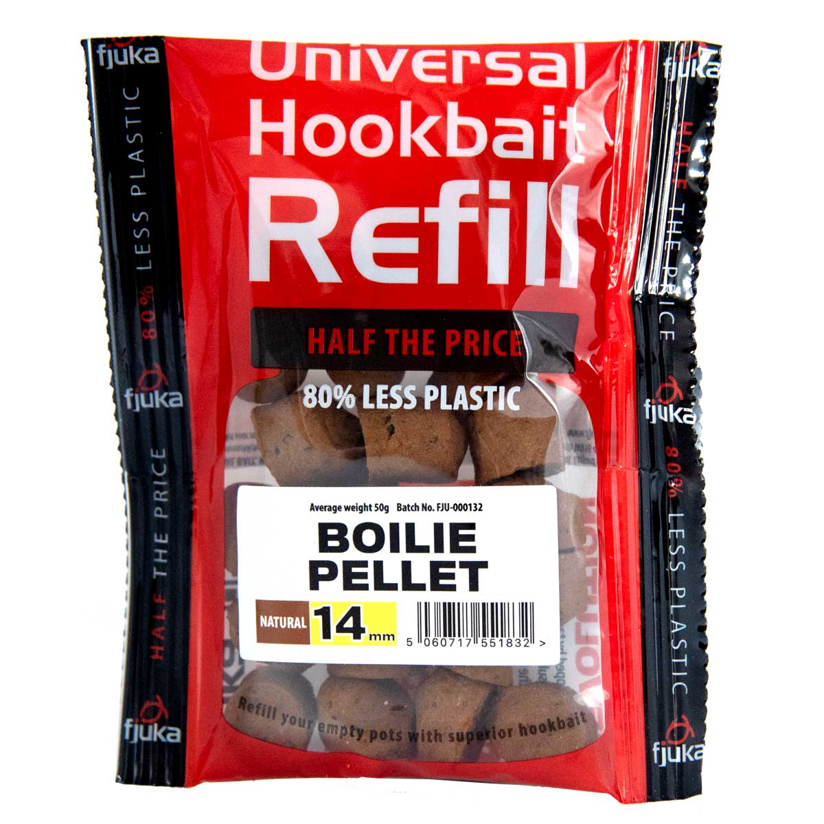 FJUKA BOILIE PELLET POP UP REFILL 14mm 50g – Derek's Angling