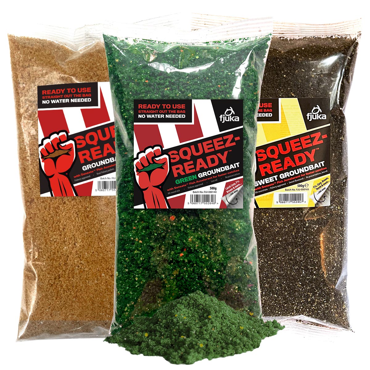 Fjuka - Squeez-Ready Groundbait 500g