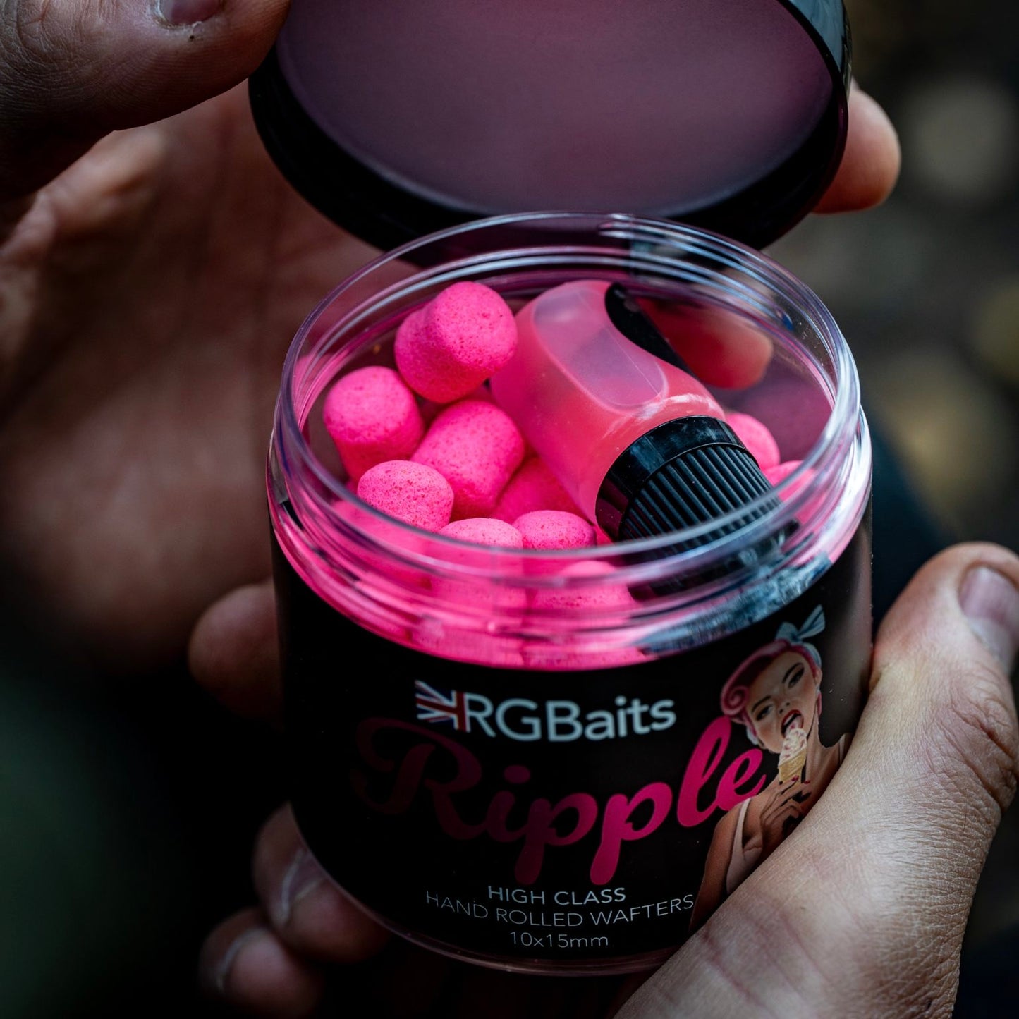 RG Baits - Ripple ‘High Class’ Wafters 10x15mm + Booster