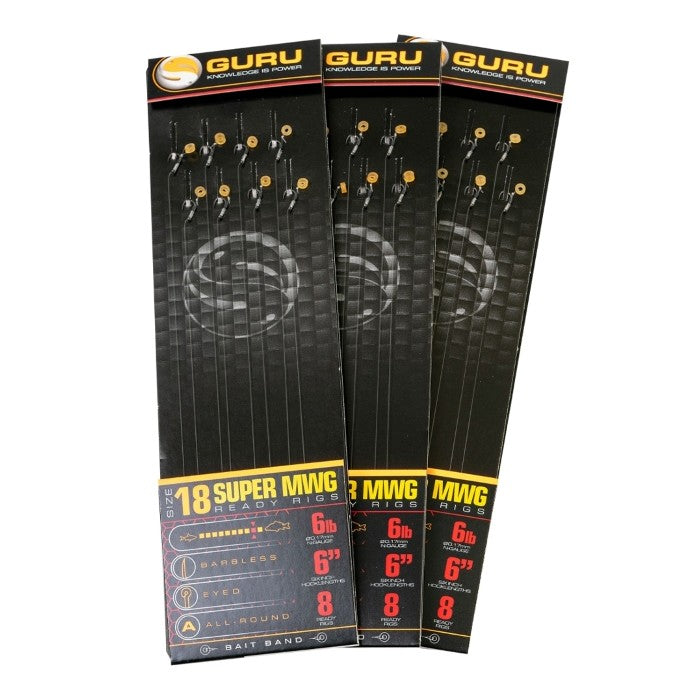 Guru - Super MWG Bait Band Ready Rigs