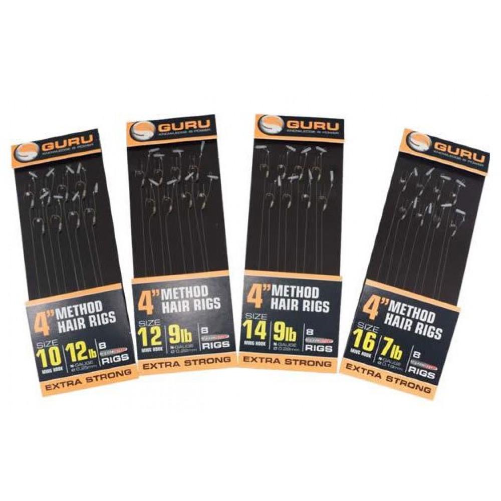 Guru - MWG 4” Speedstop Method Hair Rigs