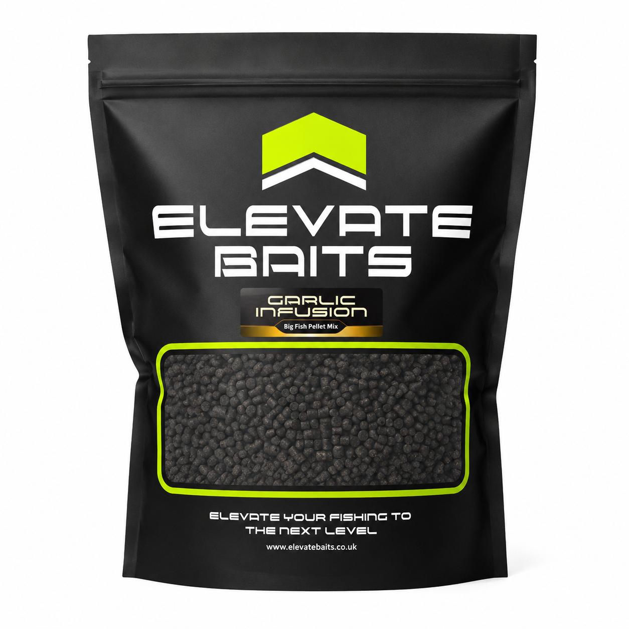 Elevate Baits - Garlic Infusion Big Fish Pellet Mix 1kg