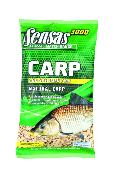 Sensas - carpes natural carp 1kg