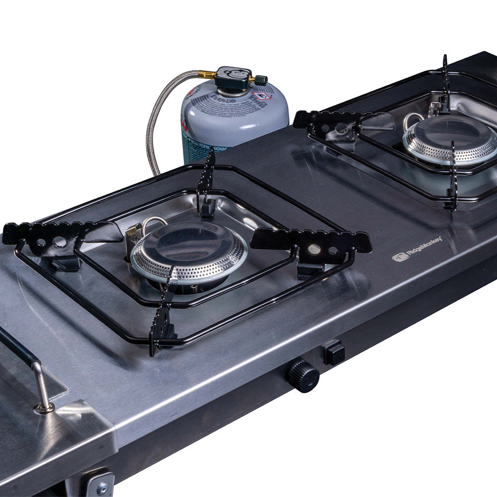 RidgeMonkey - Grilla Cookstation Double Hob