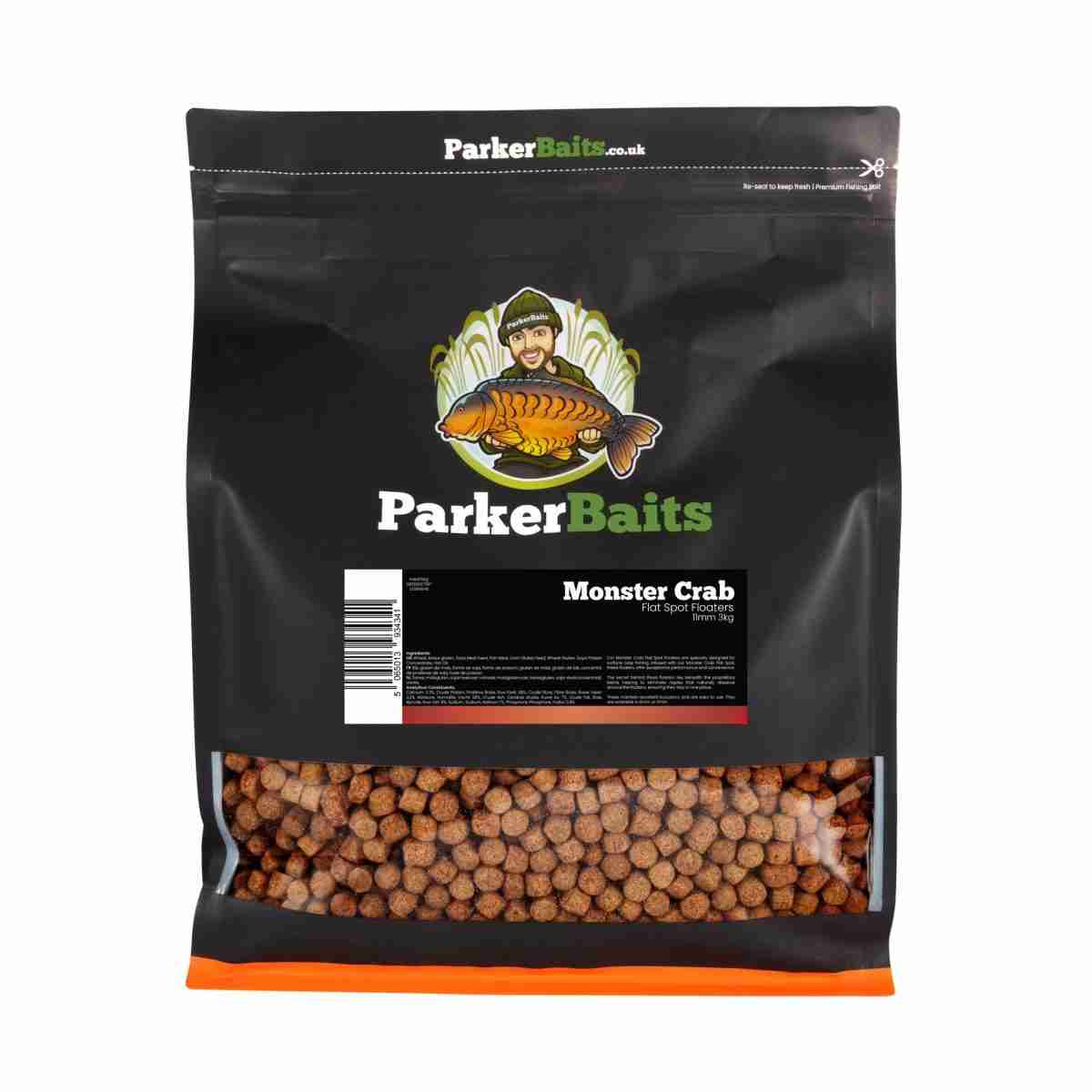 Parker Baits - Monster Crab Flat Spot Floaters 11mm