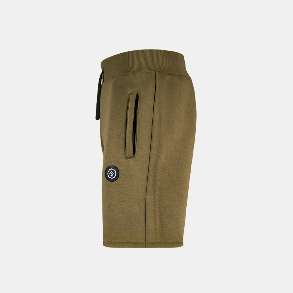 KUMU - Cocoon Sweatshorts - Khaki