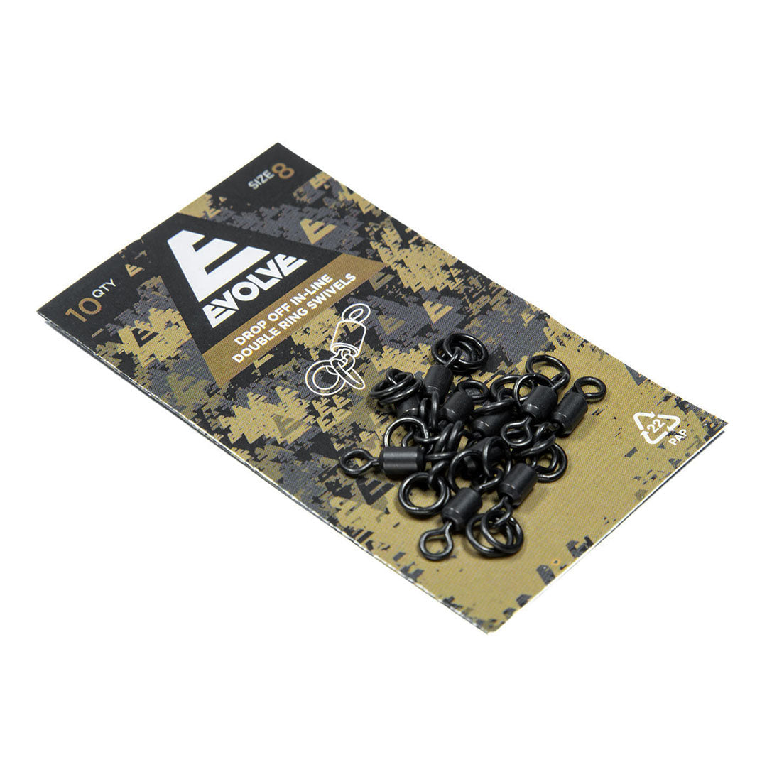 Evolve - Drop Off In-Line Double Ring Swivels