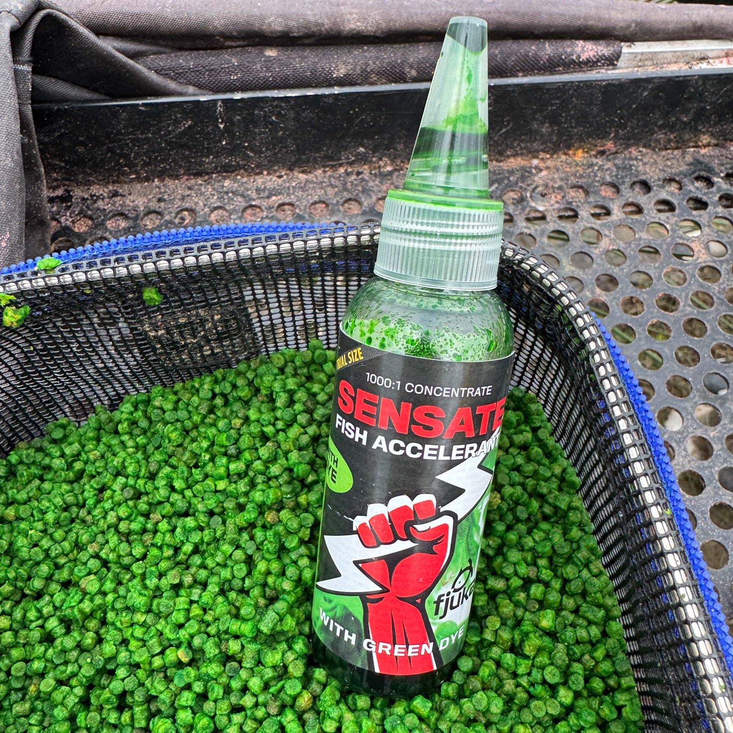 Fjuka - Sensate Fish Accelerant - Bait Dye 50ml Green