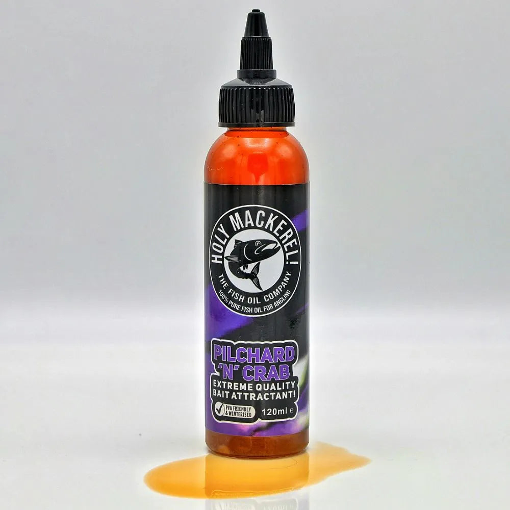 Holy Mackerel - Pilchard N Crab Oil 120ml