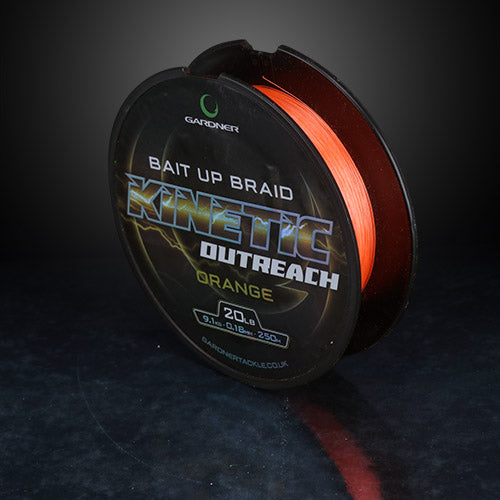 Gardner - Kinetic OutReach Bait-up Braid 20lb 250m 0.18mm