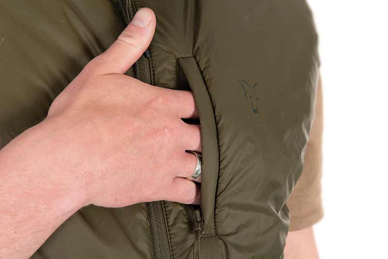 Fox - Olive Quilted 100 Gilet