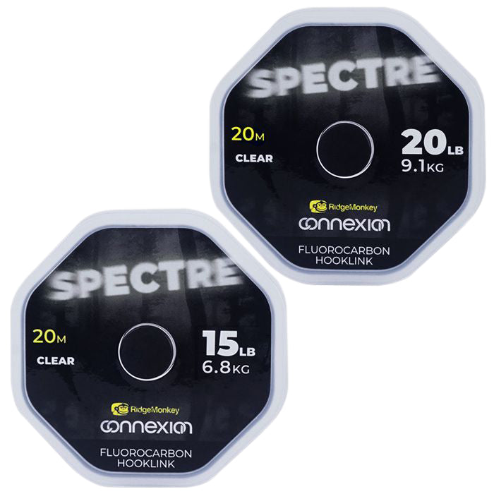 RidgeMonkey - Connexion Spectre Fluorocarbon Hooklink 20m