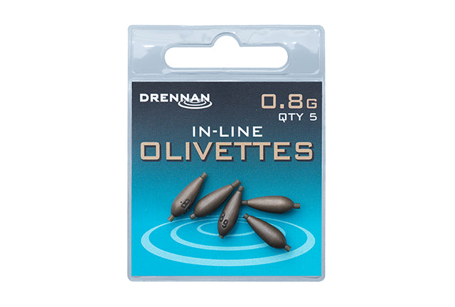 Drennan - in-line olivettes 0.2g - 1.25g