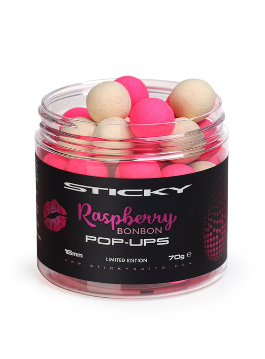 Sticky Baits - Raspberry Bonbon 16mm Pop-Ups