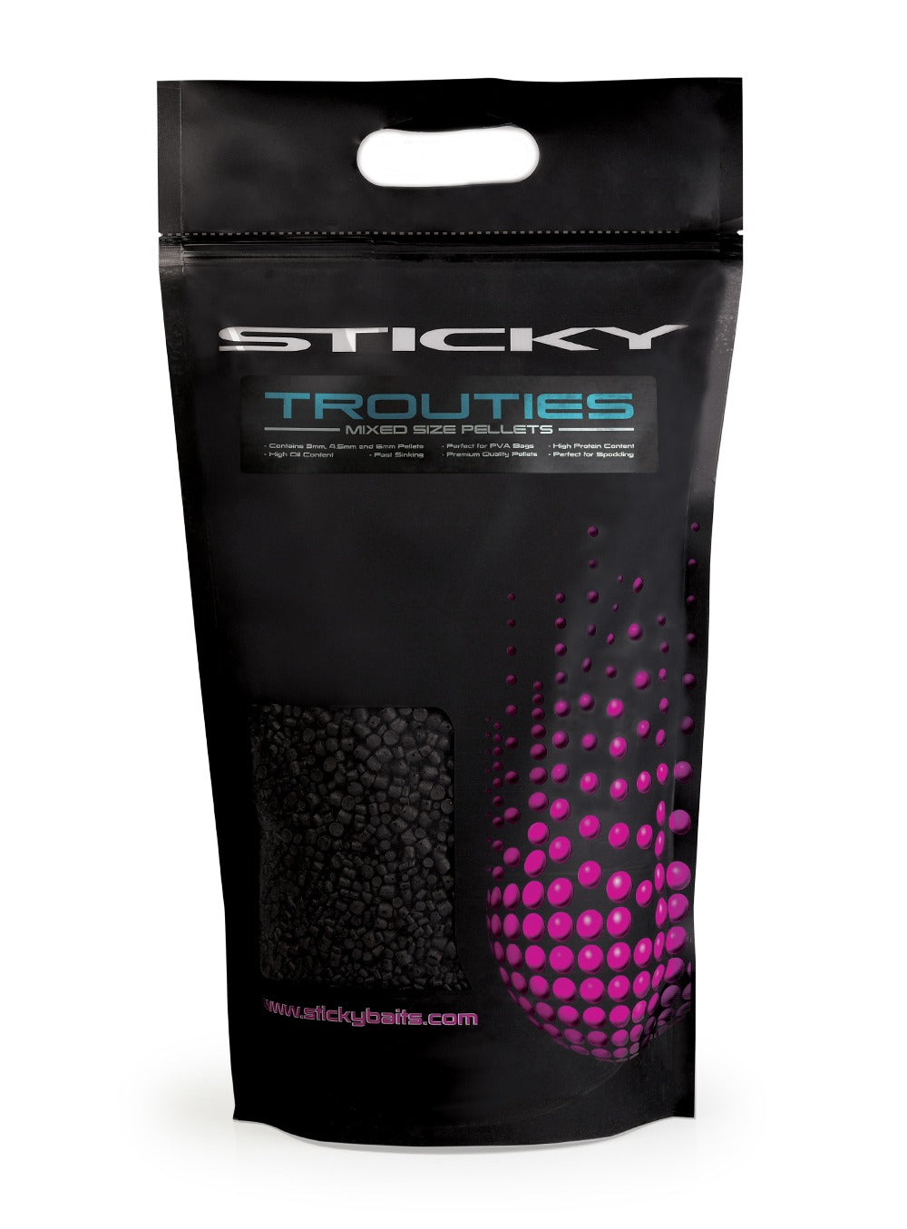 Sticky Baits - Trouties Mixed Size Pellets 2.5kg