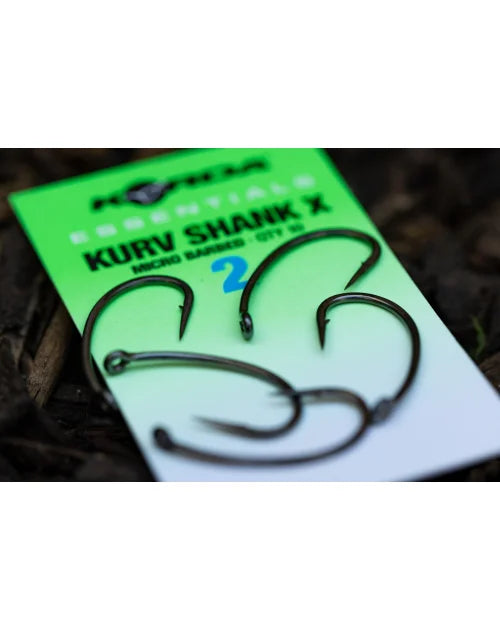 Korda - Essentials Kurv Shank X Hooks