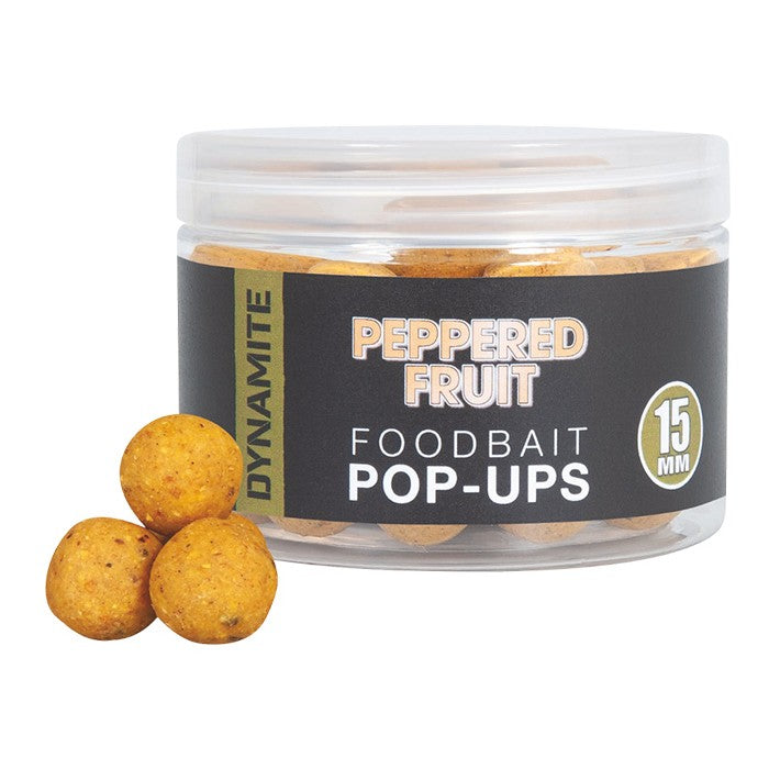 Dynamite - Peppered Fruit Food Bait Pop Ups 15mm