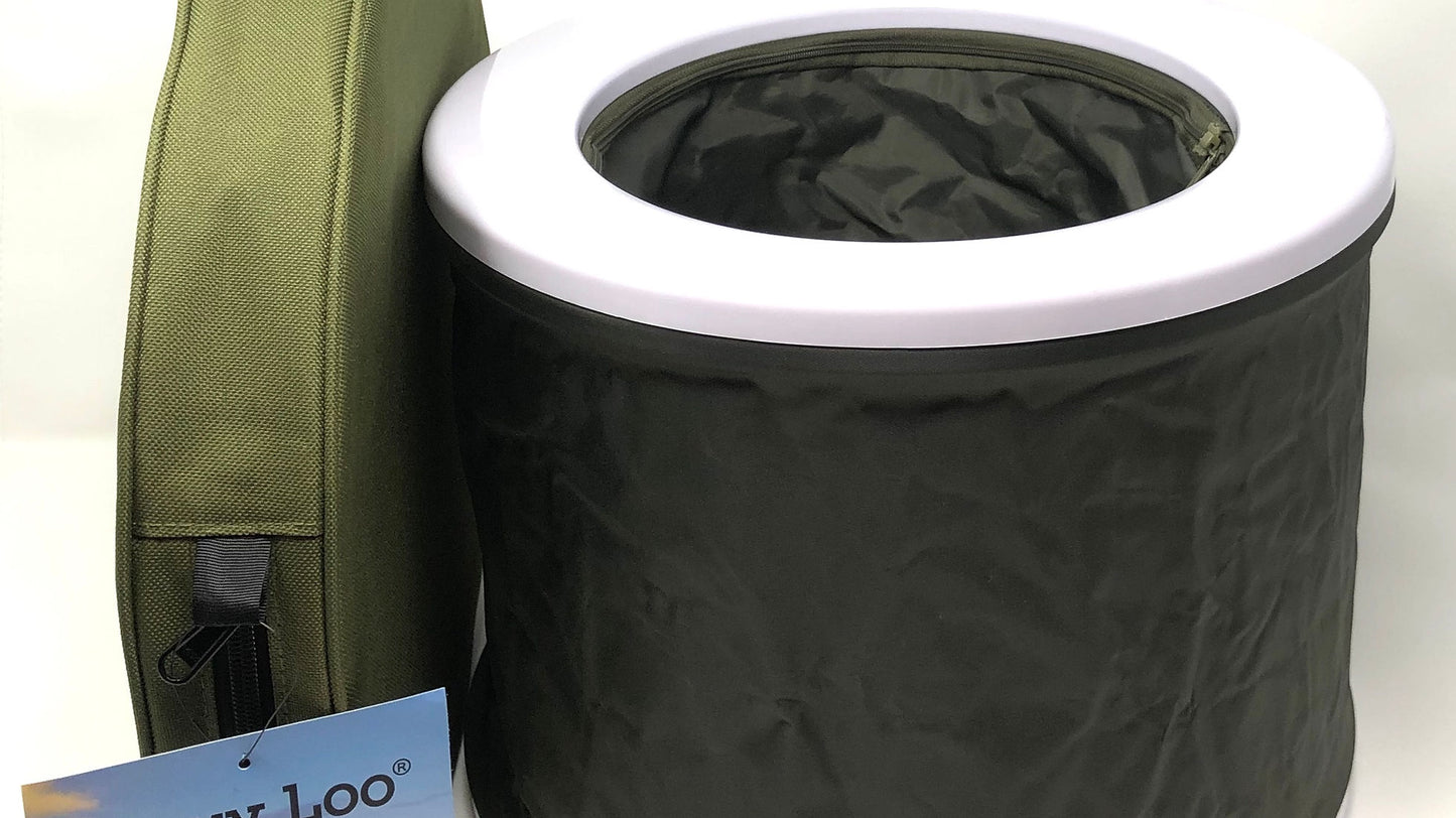 Carp Life - Bivvy Loo Green Portable Camping & Fishing Toilet