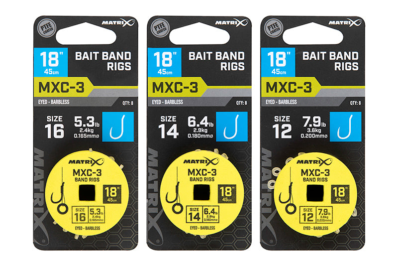 Matrix - MXC-3 18” Bait Band Rigs