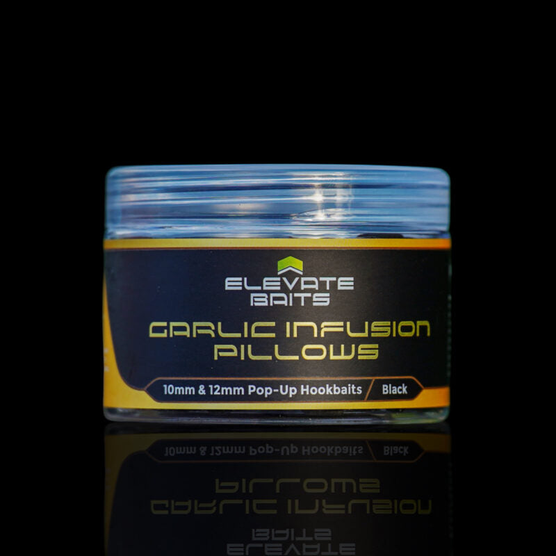 Elevate Baits - Garlic Infusion Pillows 10mm & 12mm Pop Up Hookbaits