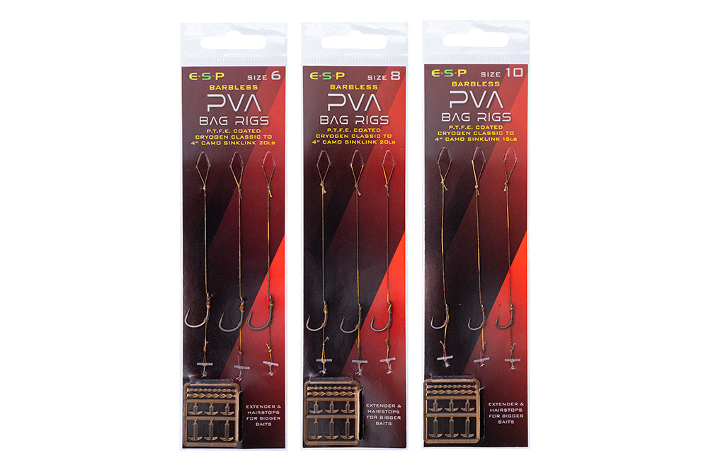 E.S.P - Barbless PVA Bag Rigs