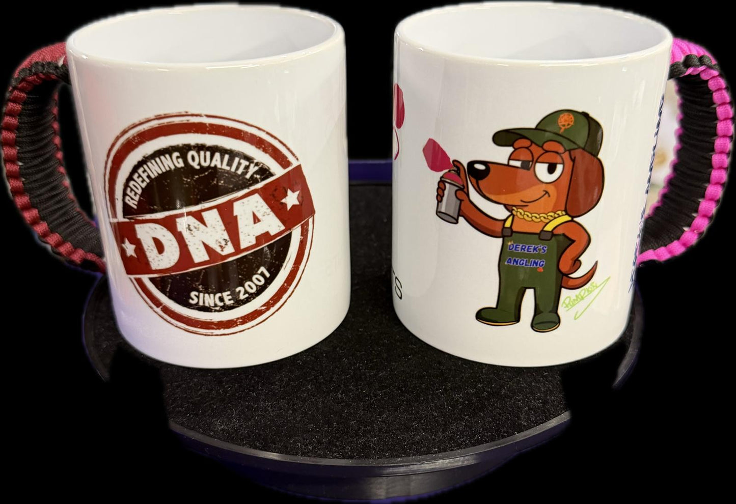 Derek’s Angling & DNA Baits Paracord Handle Mug
