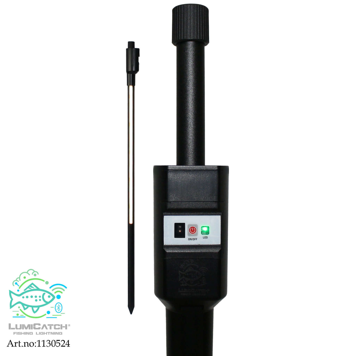 Fishsense LumiCatch Base – Smart Outdoor Light with App Control and Power Bank