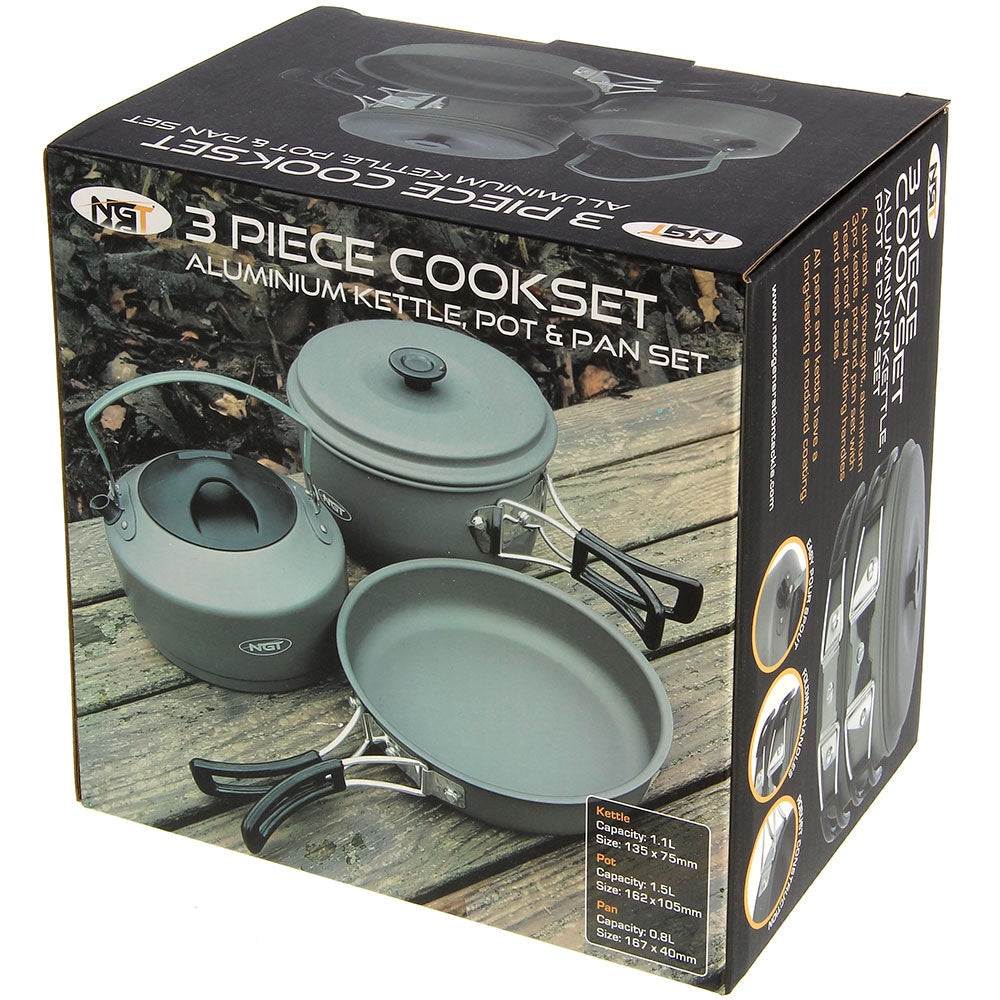 NGT - 3 Piece Cookset