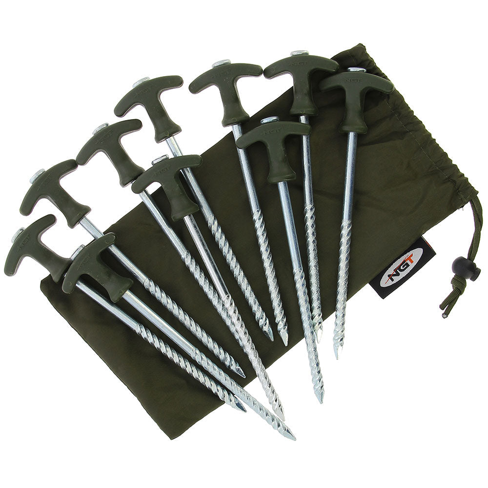 NGT - Bivvy Pegs 8”
